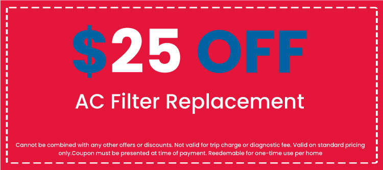 Discounts on AC Filter Replacement